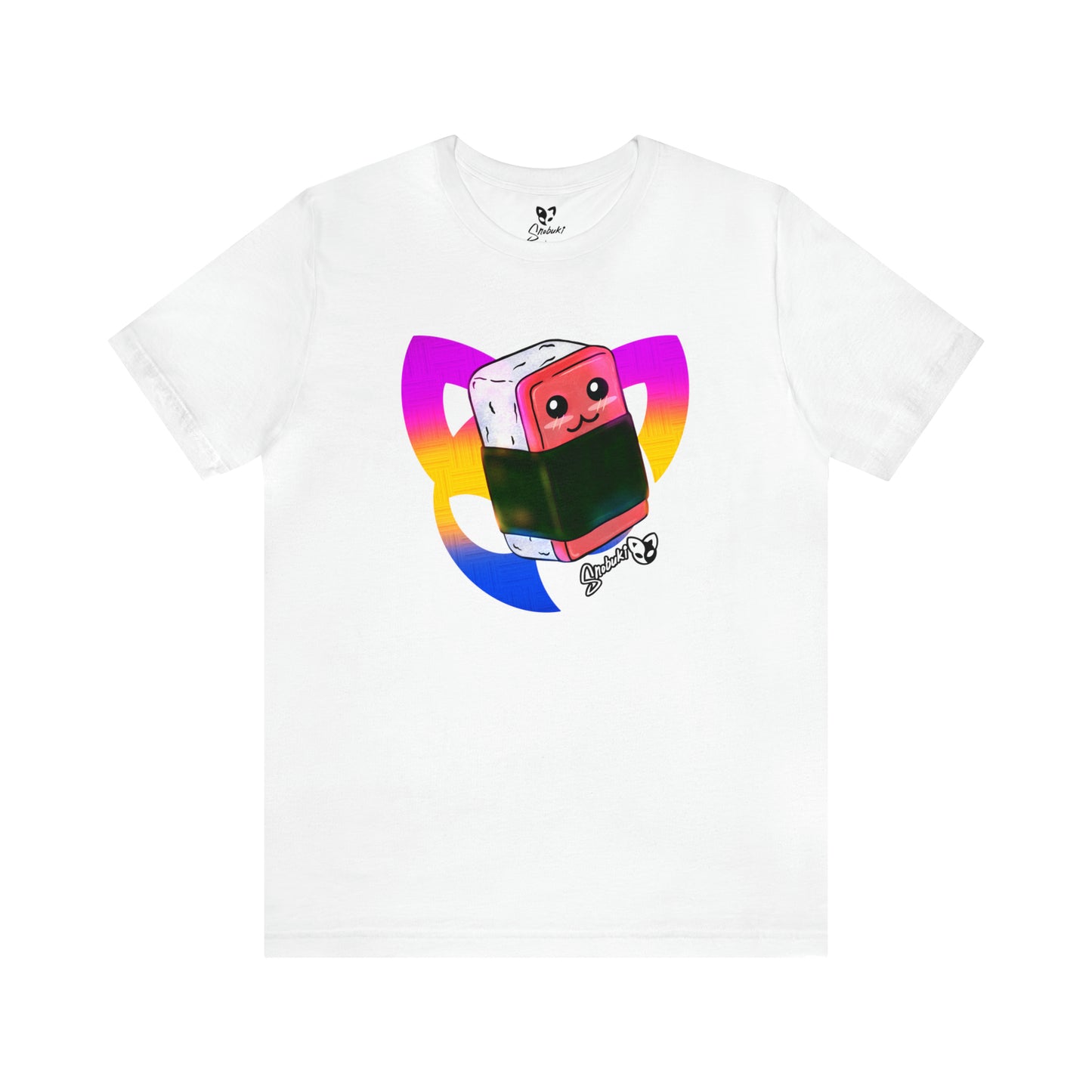 Spam Musubi with Snobuki Logo Short Sleeve Tee