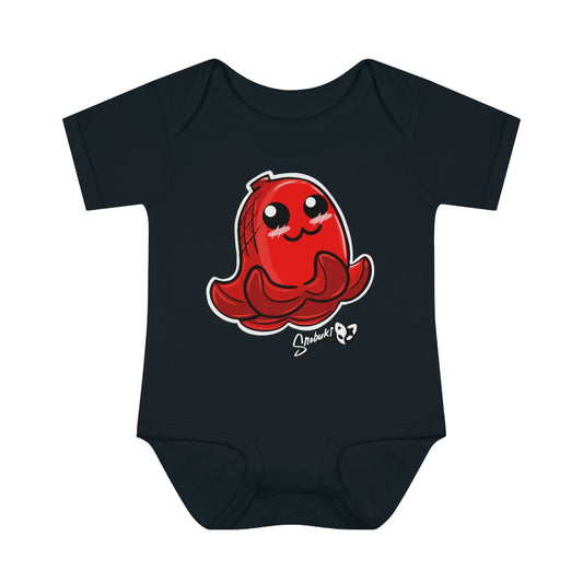 Octo-dog Infant Baby Rib Bodysuit