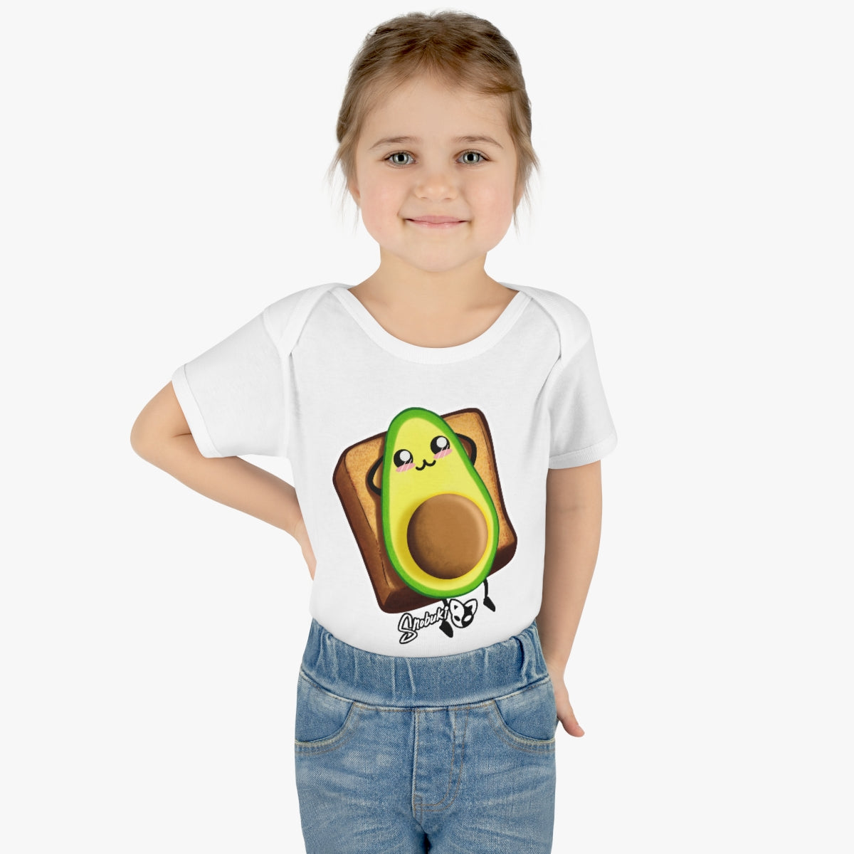 Avocado Toast Infant Baby Rib Bodysuit