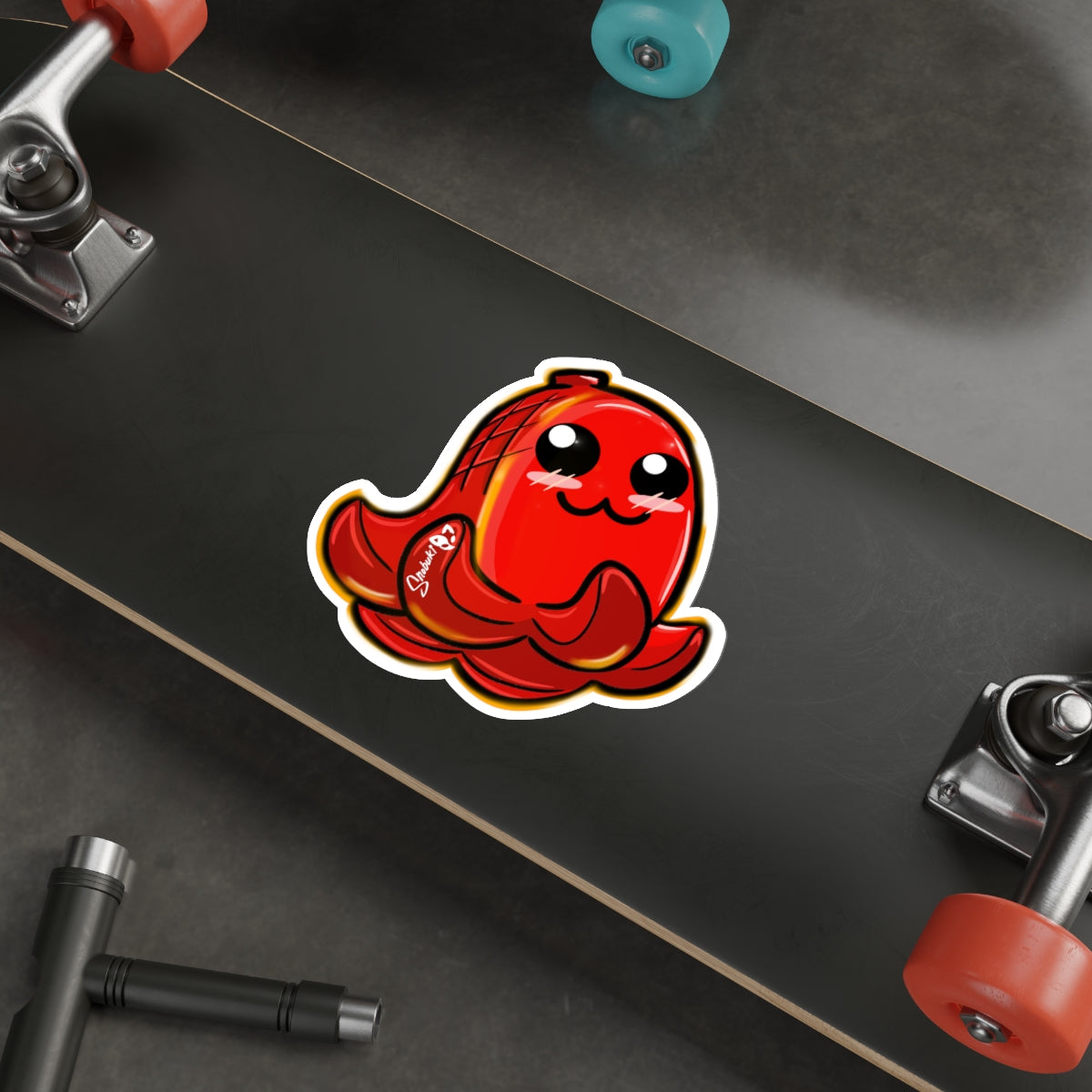 Octo-Dog Die-Cut Stickers