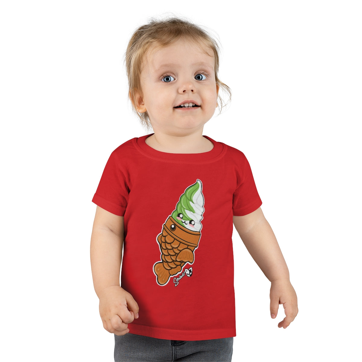 Matcha and Vanilla Soft Serve Tayaki Toddler T-shirt