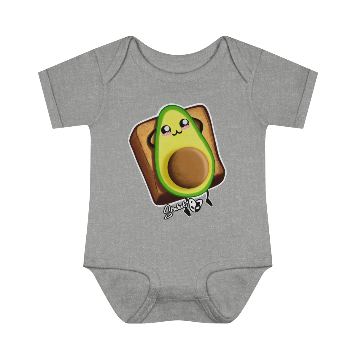 Avocado Toast Infant Baby Rib Bodysuit