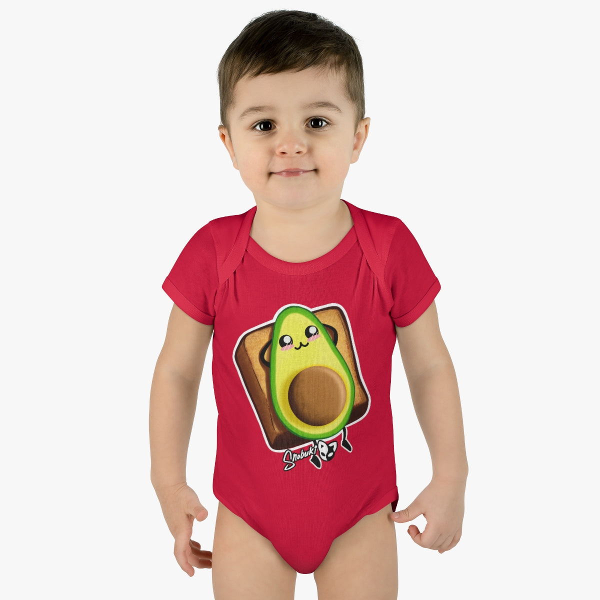 Avocado Toast Infant Baby Rib Bodysuit