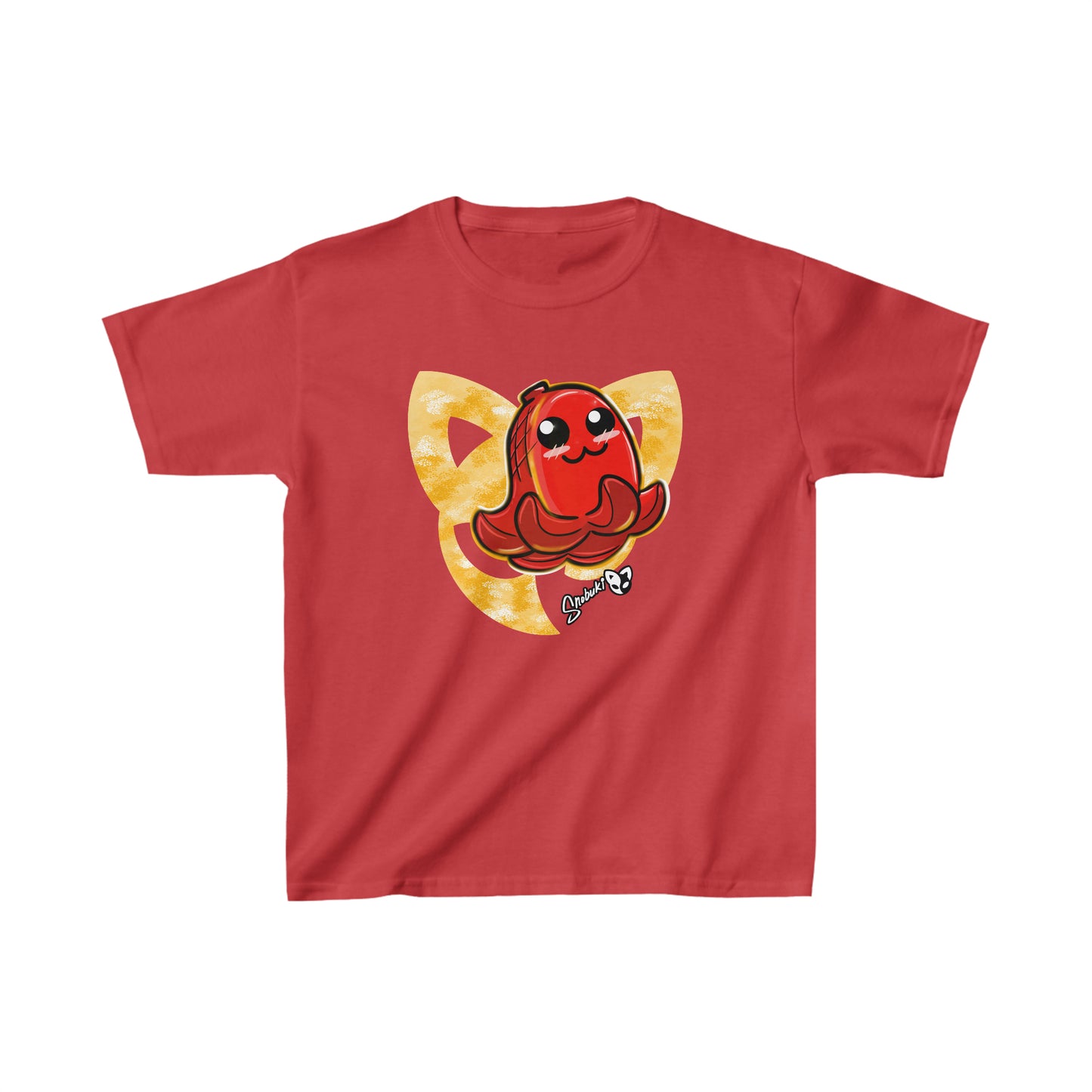 Octo-dog with Snobuki logo Kids Heavy Cotton™ Tee