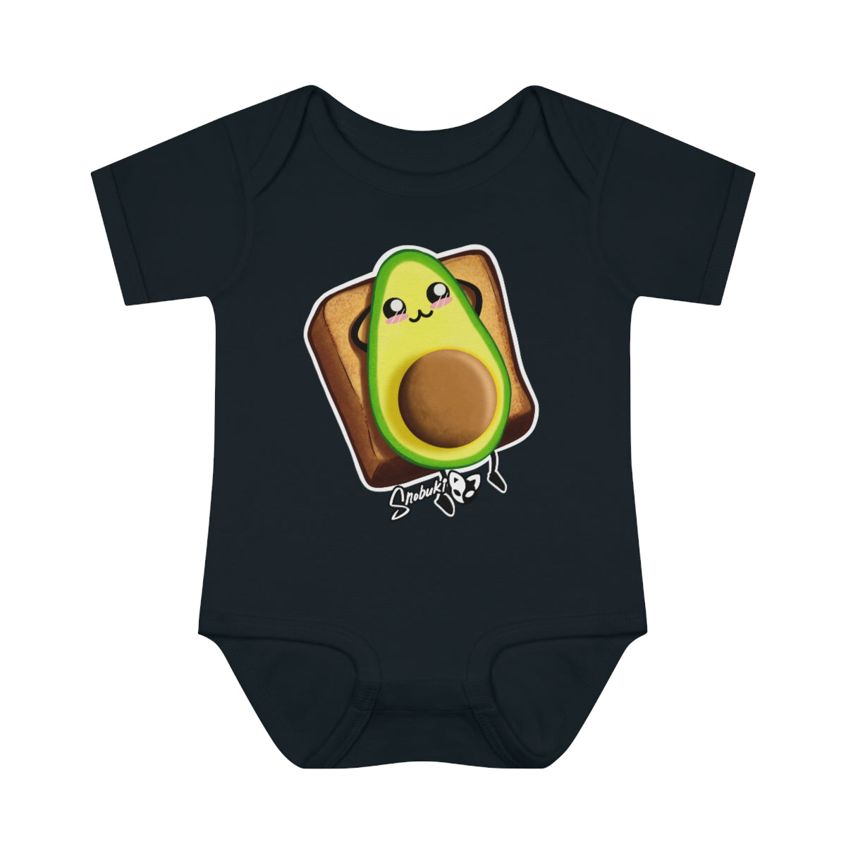 Avocado Toast Infant Baby Rib Bodysuit