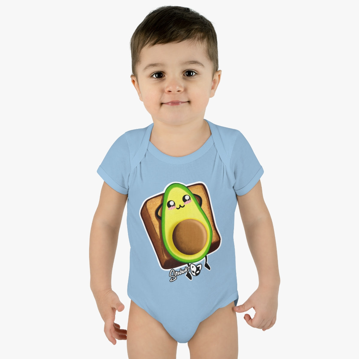 Avocado Toast Infant Baby Rib Bodysuit