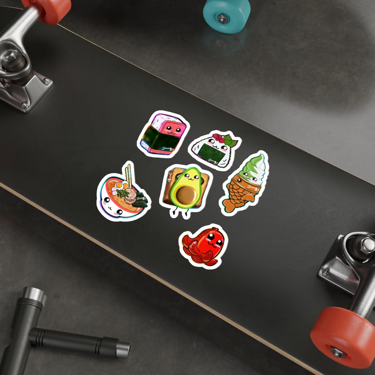 Food Fam Pac Die-Cut Stickers l