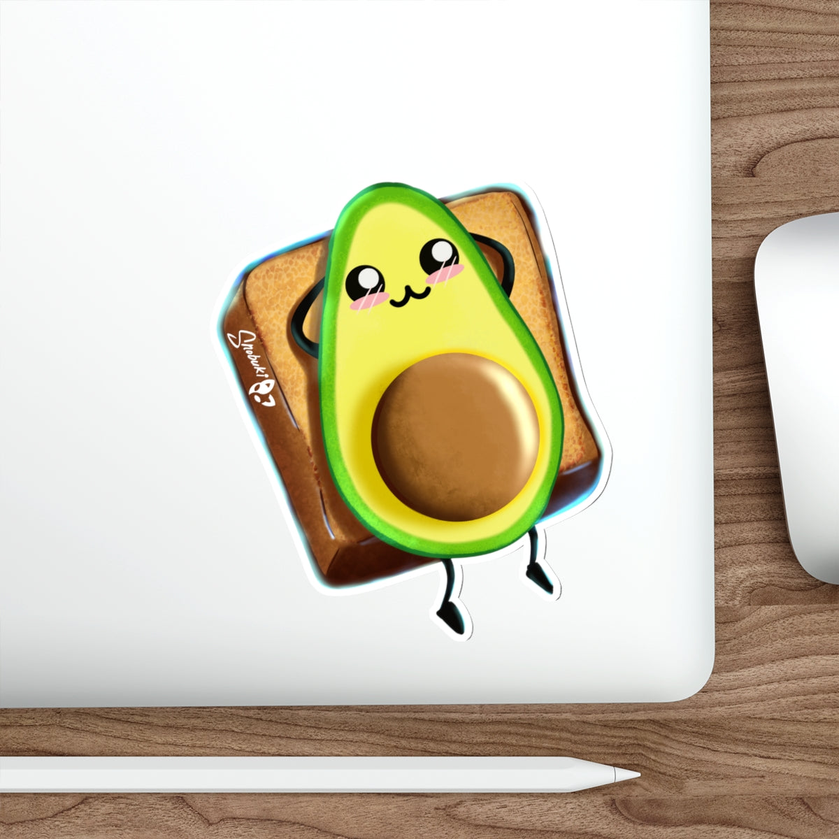 Avocado Toast Die-Cut Stickers