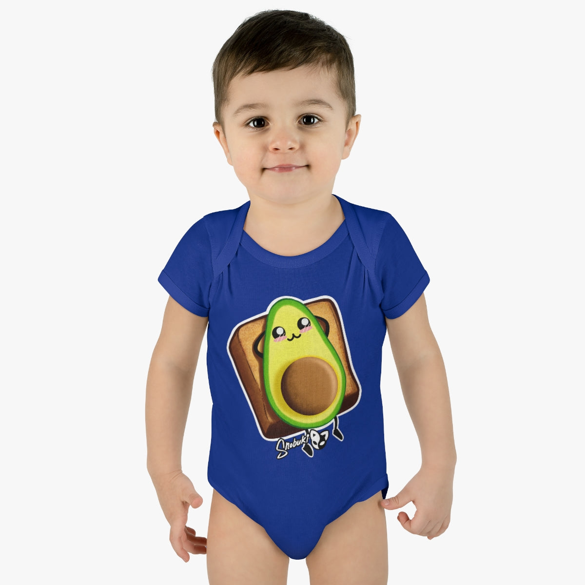 Avocado Toast Infant Baby Rib Bodysuit