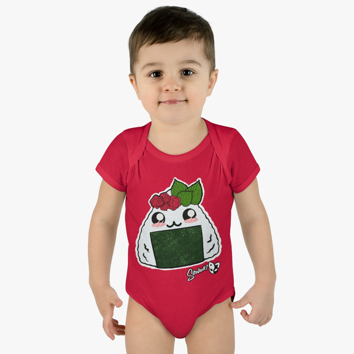 Ume Onigiri Infant Baby Rib Bodysuit