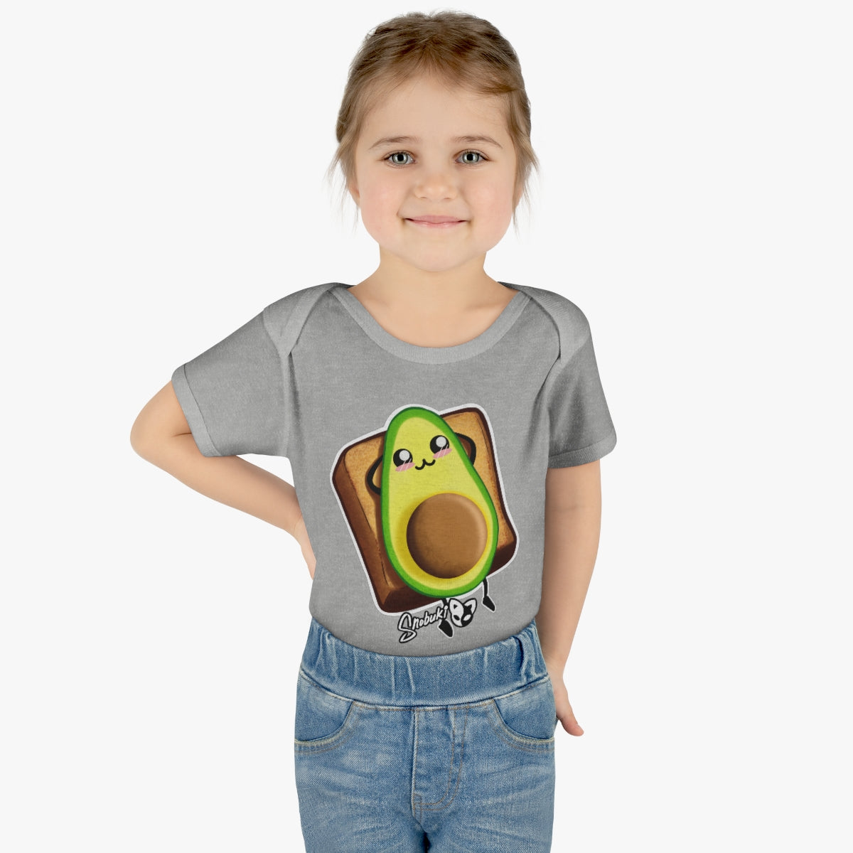 Avocado Toast Infant Baby Rib Bodysuit