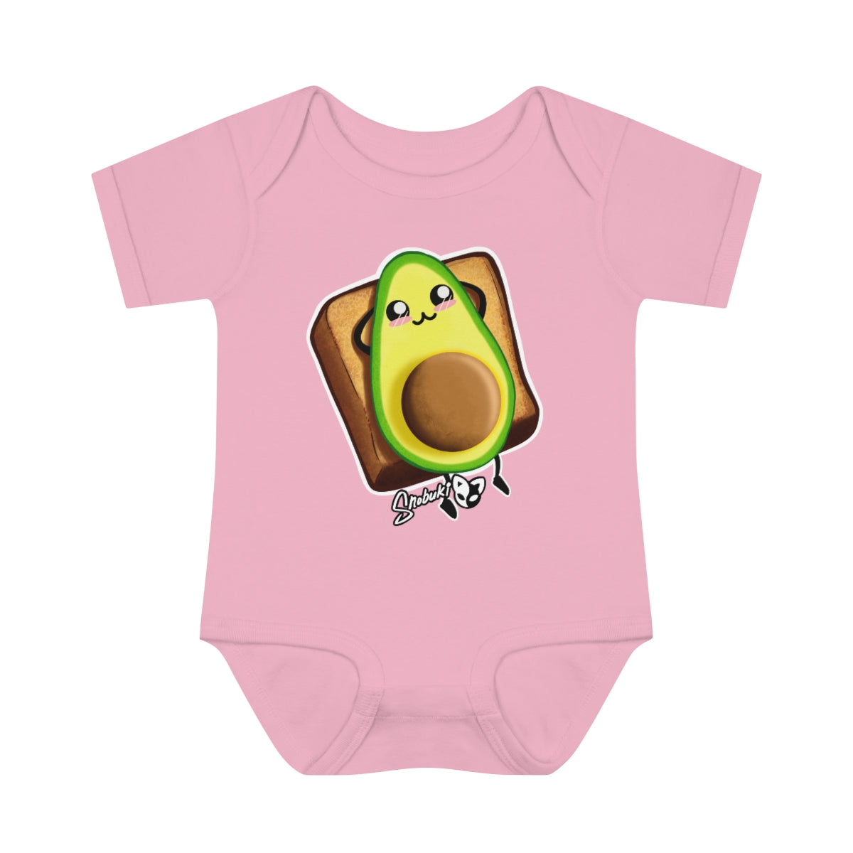 Avocado Toast Infant Baby Rib Bodysuit