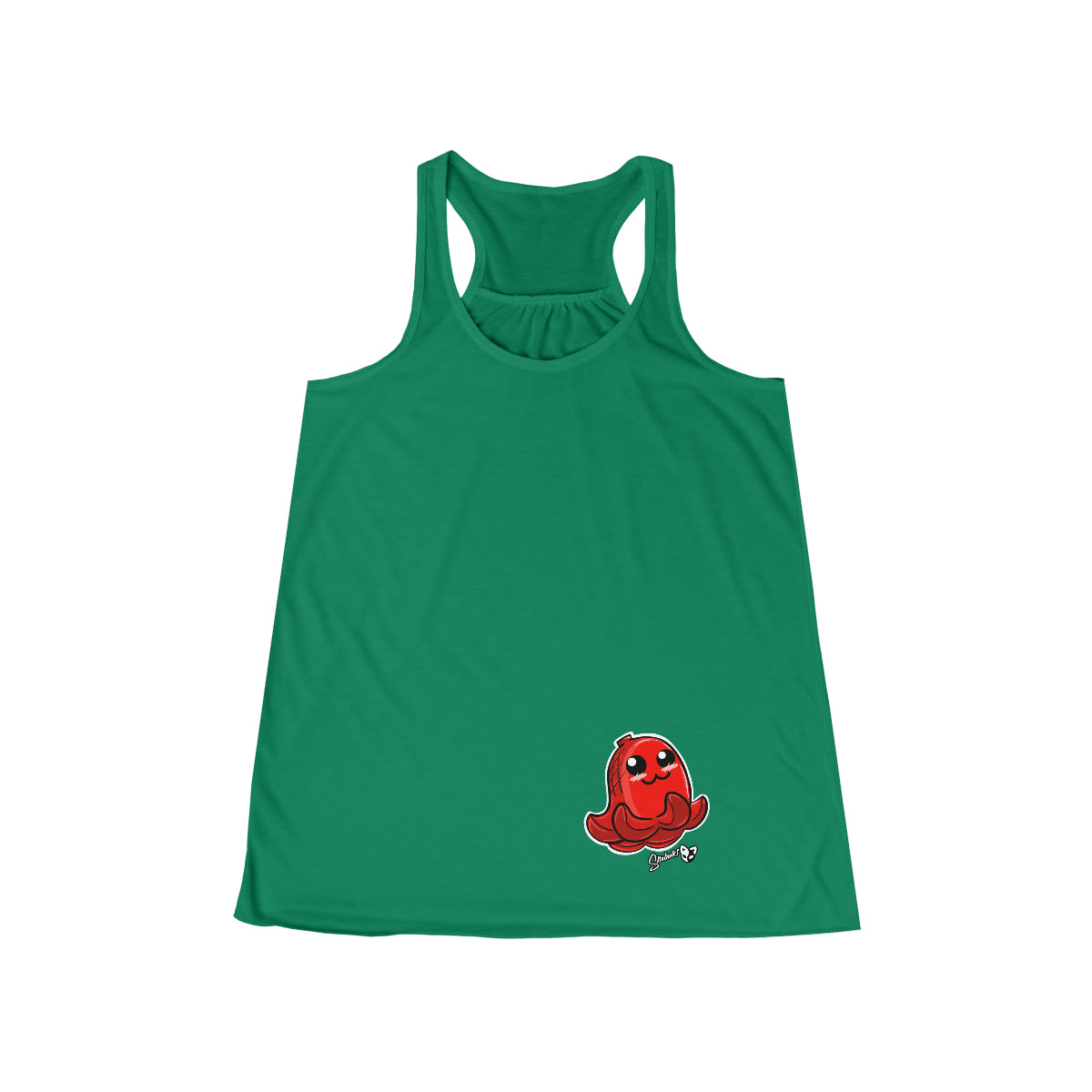 Octo-dog Women's Racerback Tank