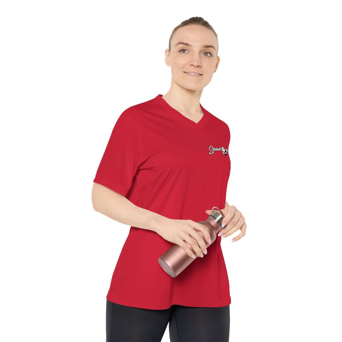 Snobuki  V-neck Performance T-Shirt - Woman’s