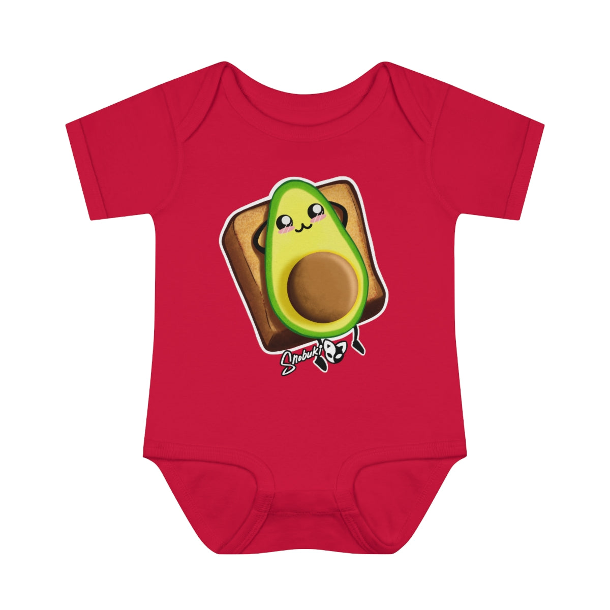 Avocado Toast Infant Baby Rib Bodysuit