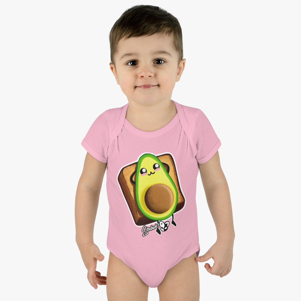 Avocado Toast Infant Baby Rib Bodysuit