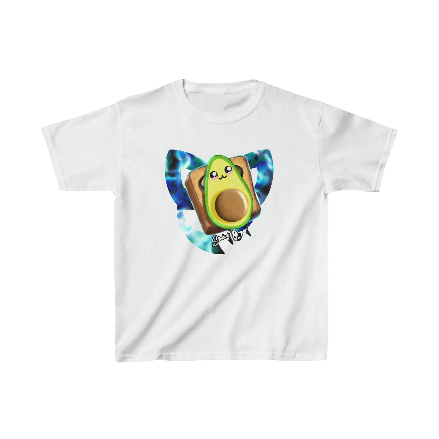 Avocado Toast with Snobuki logo Kids Heavy Cotton™ Tee