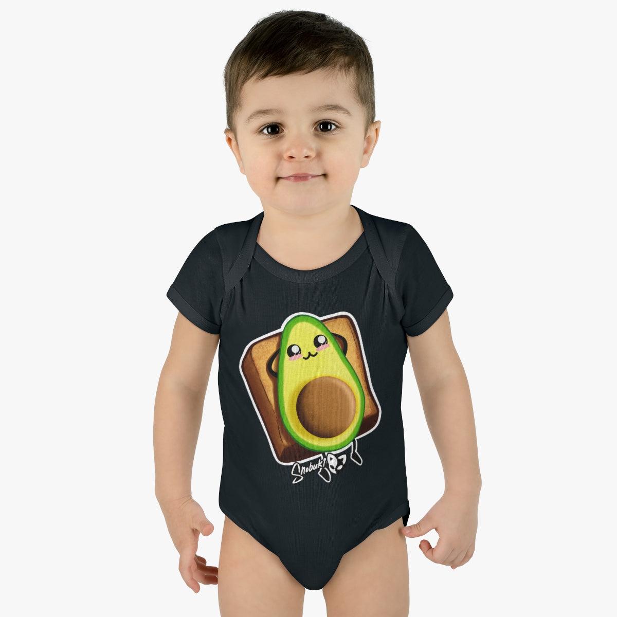 Avocado Toast Infant Baby Rib Bodysuit