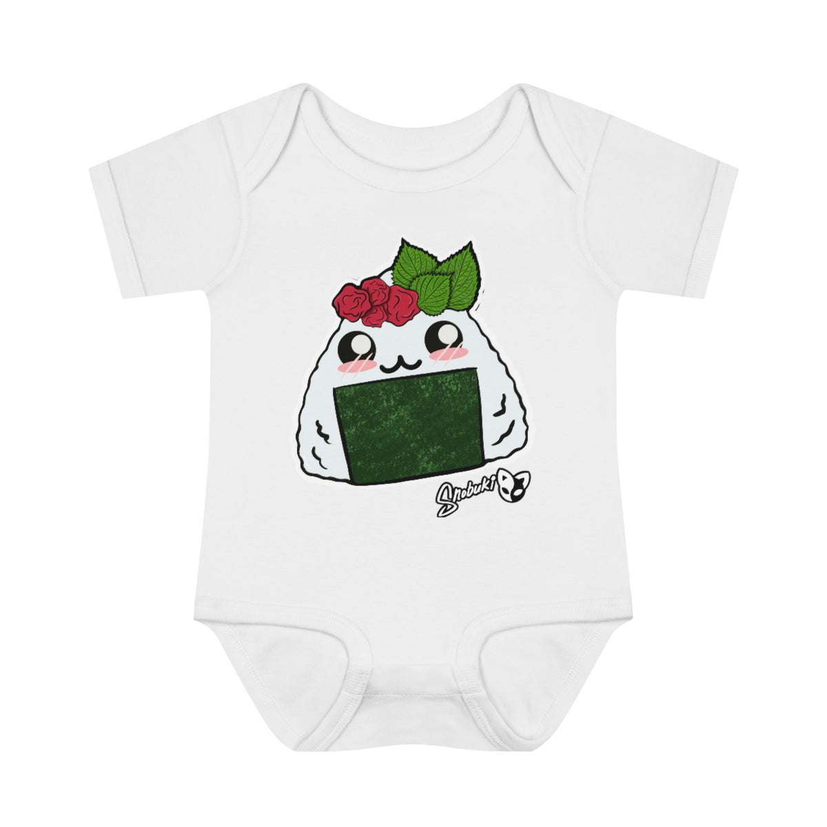 Ume Onigiri Infant Baby Rib Bodysuit