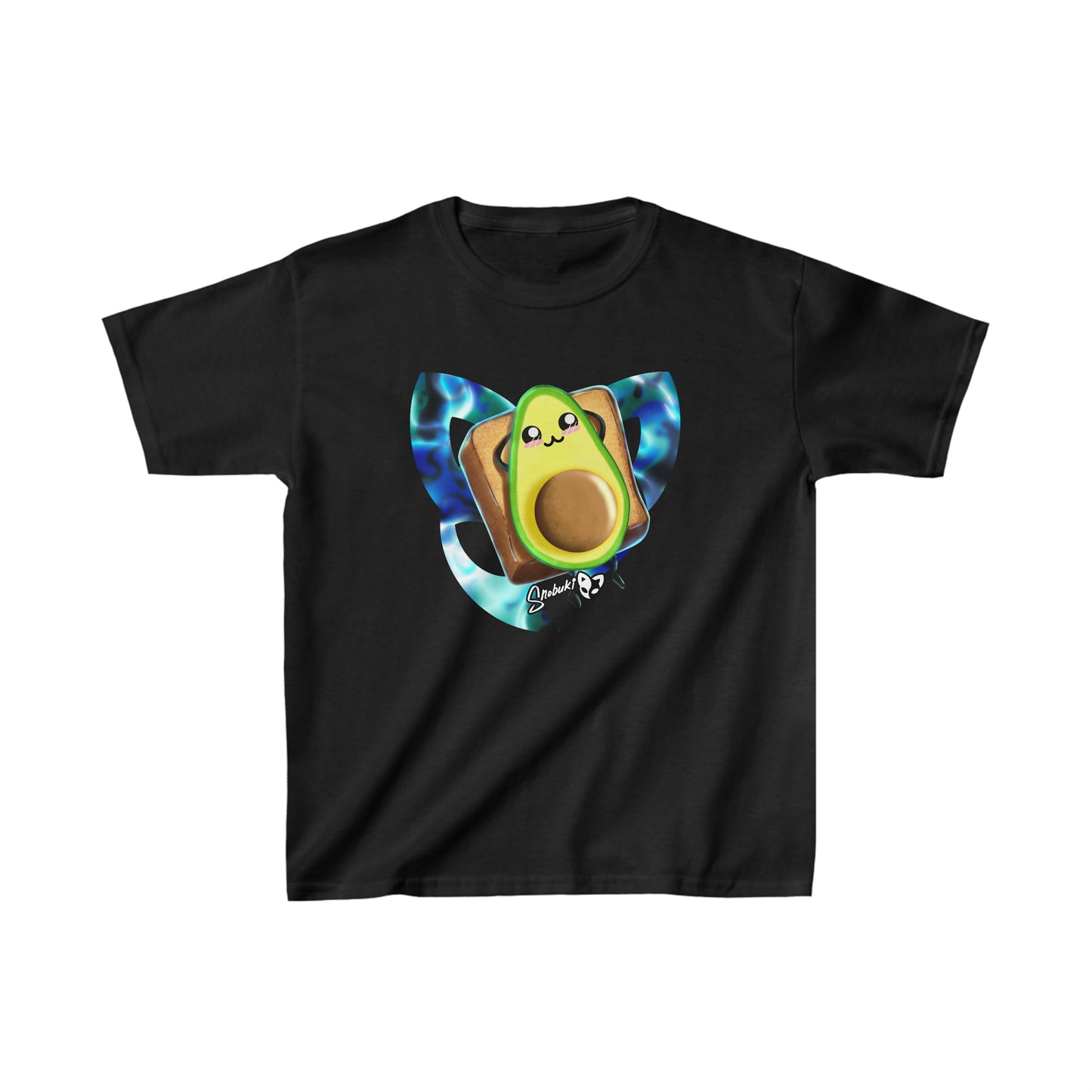 Avocado Toast with Snobuki logo Kids Heavy Cotton™ Tee