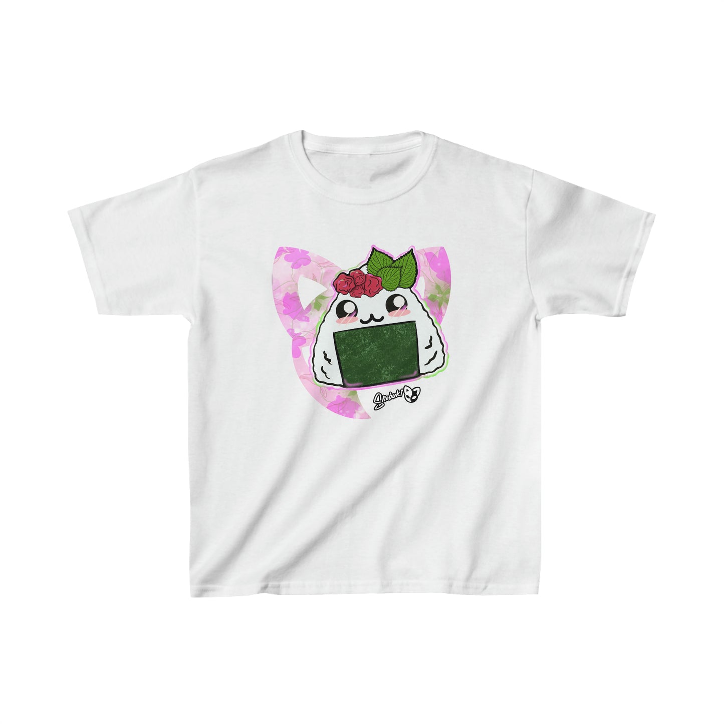 Ume Onigiri with Snobuki logo Kids Heavy Cotton™ Tee