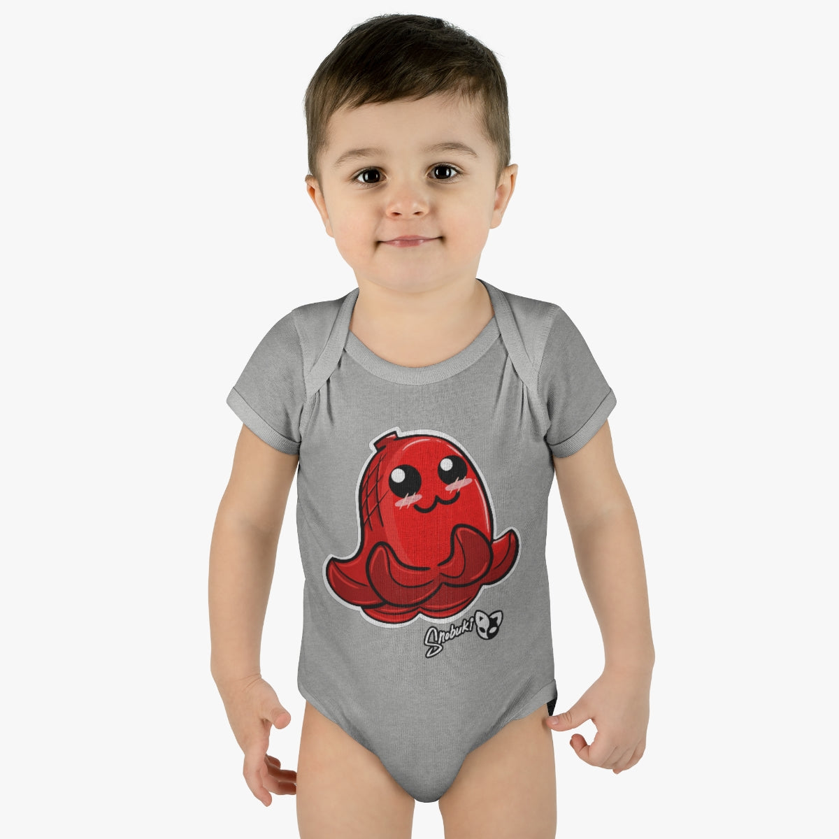 Octo-dog Infant Baby Rib Bodysuit