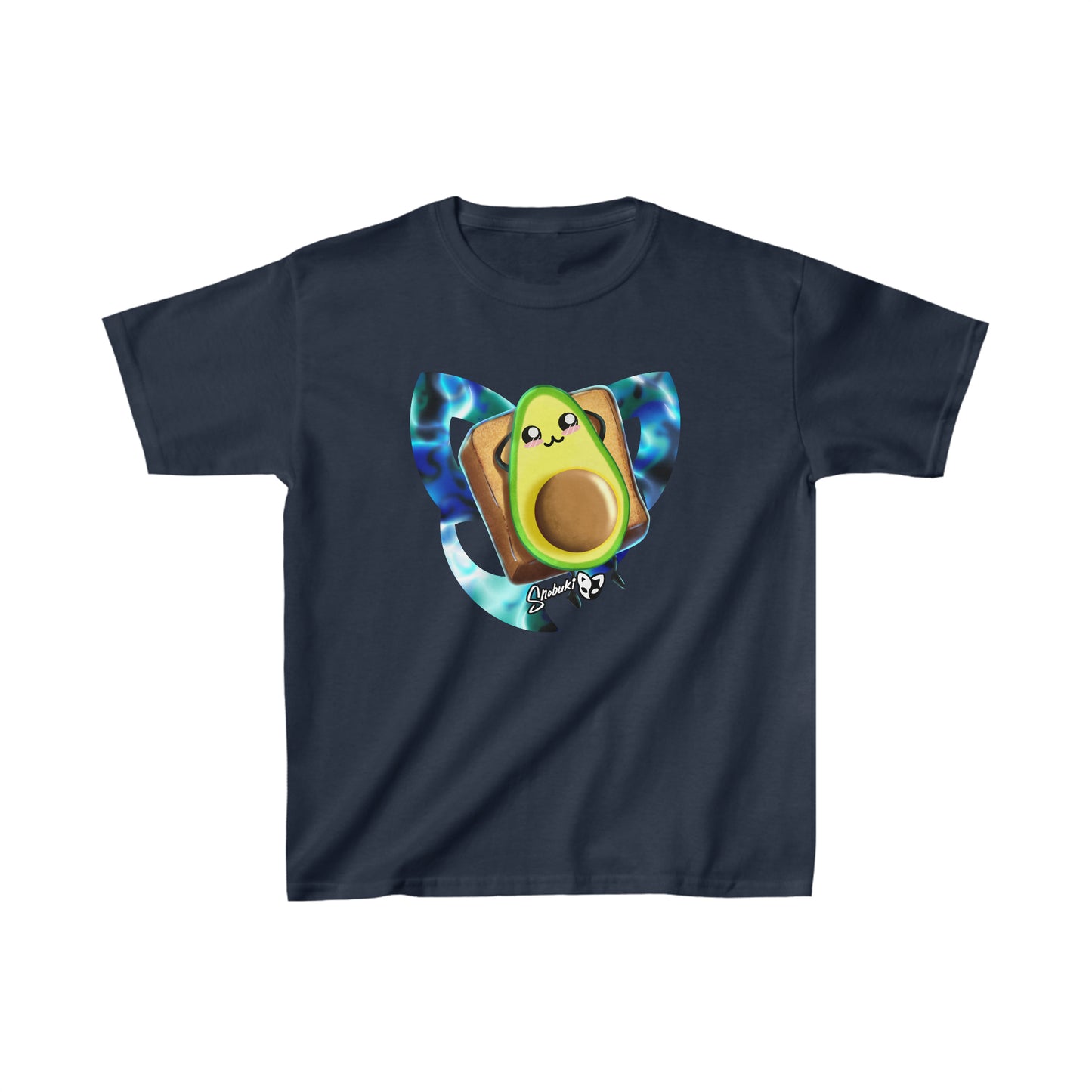 Avocado Toast with Snobuki logo Kids Heavy Cotton™ Tee