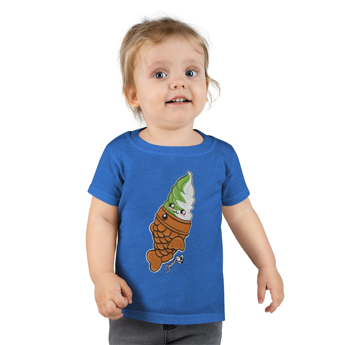 Matcha and Vanilla Soft Serve Tayaki Toddler T-shirt