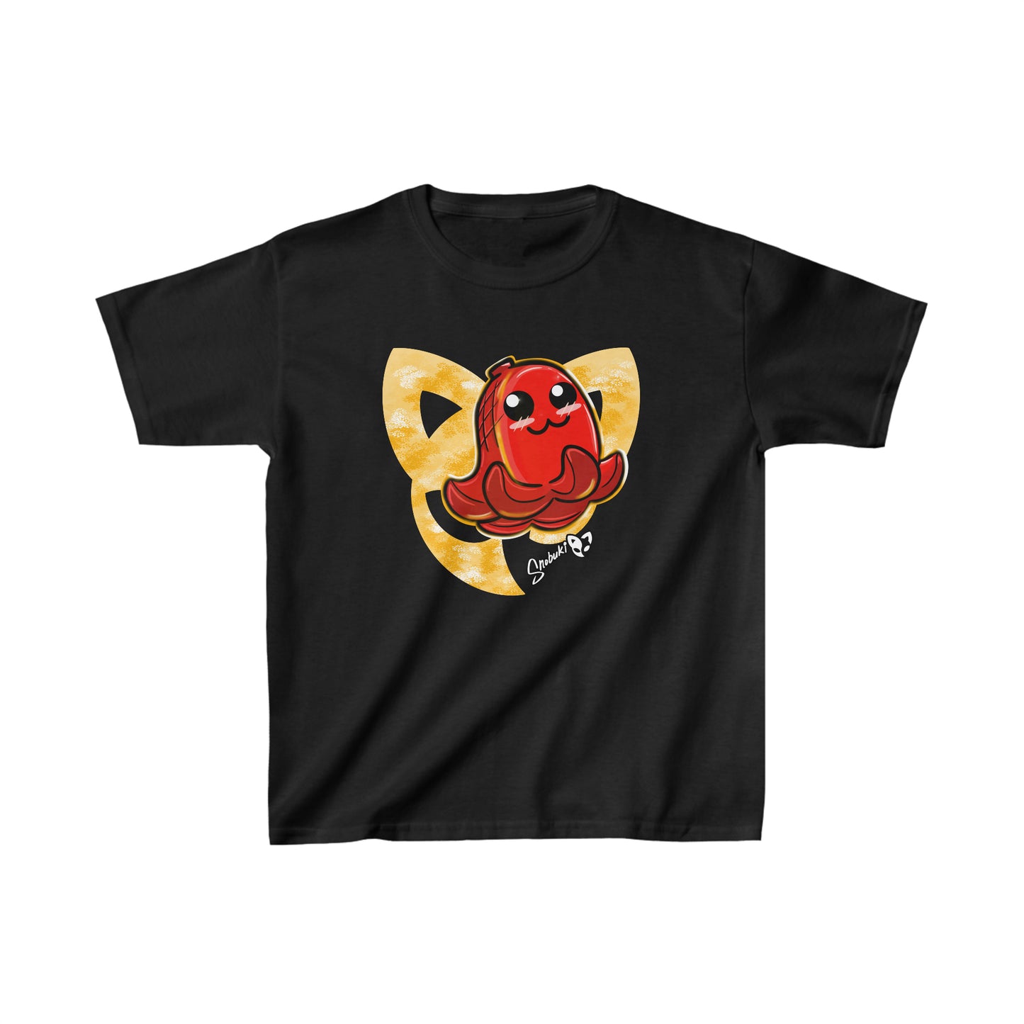 Octo-dog with Snobuki logo Kids Heavy Cotton™ Tee