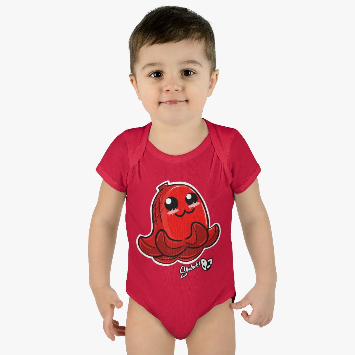 Octo-dog Infant Baby Rib Bodysuit