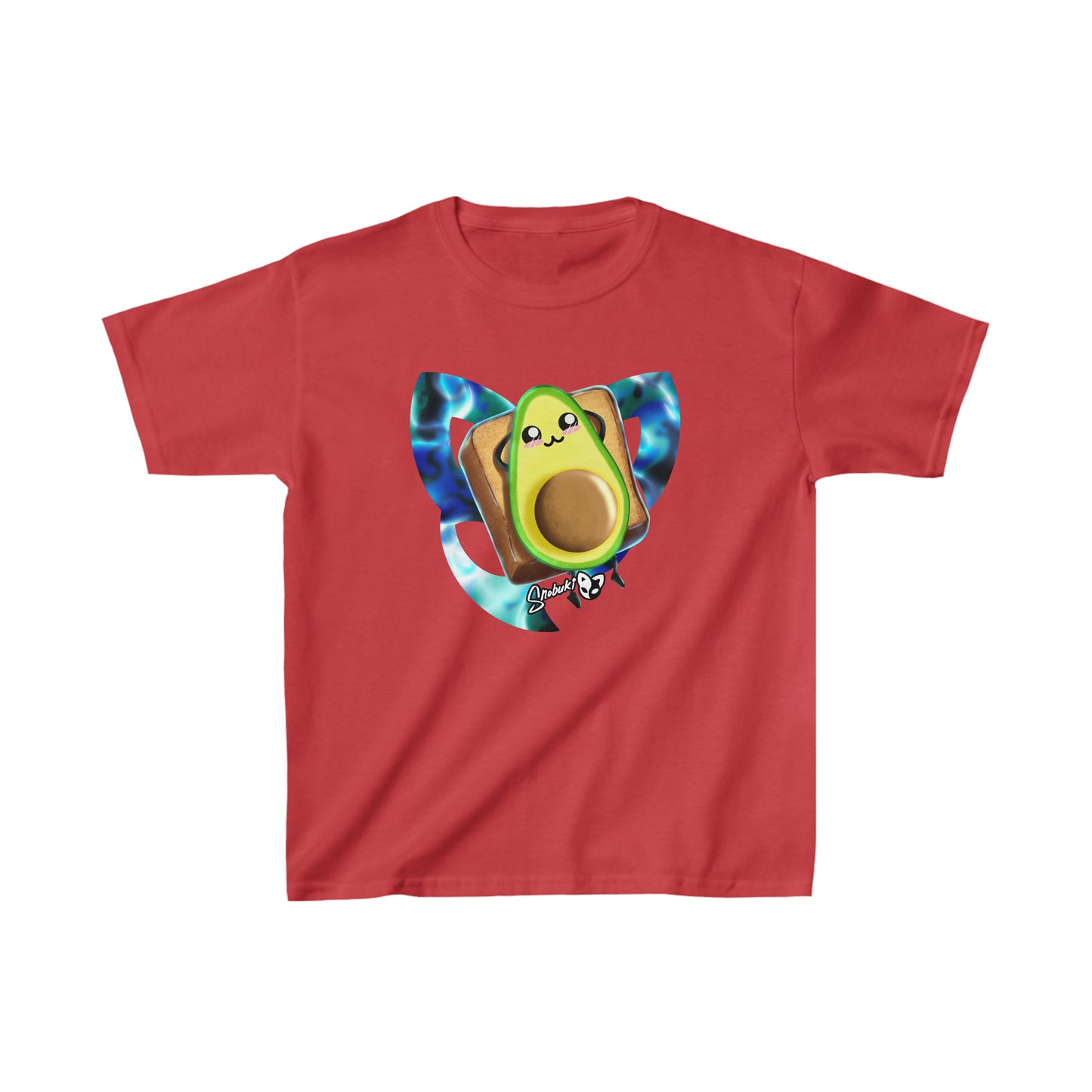 Avocado Toast with Snobuki logo Kids Heavy Cotton™ Tee