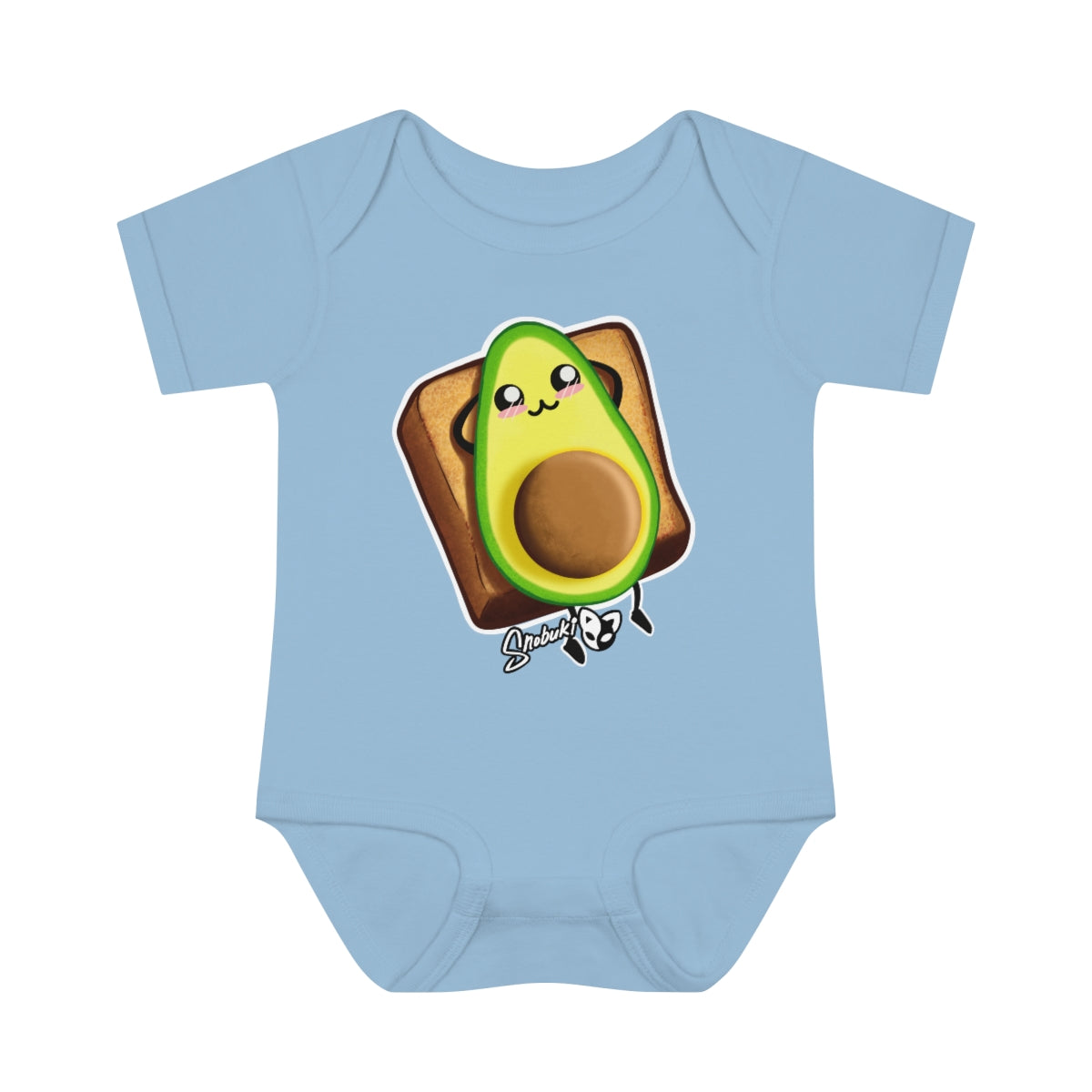 Avocado Toast Infant Baby Rib Bodysuit