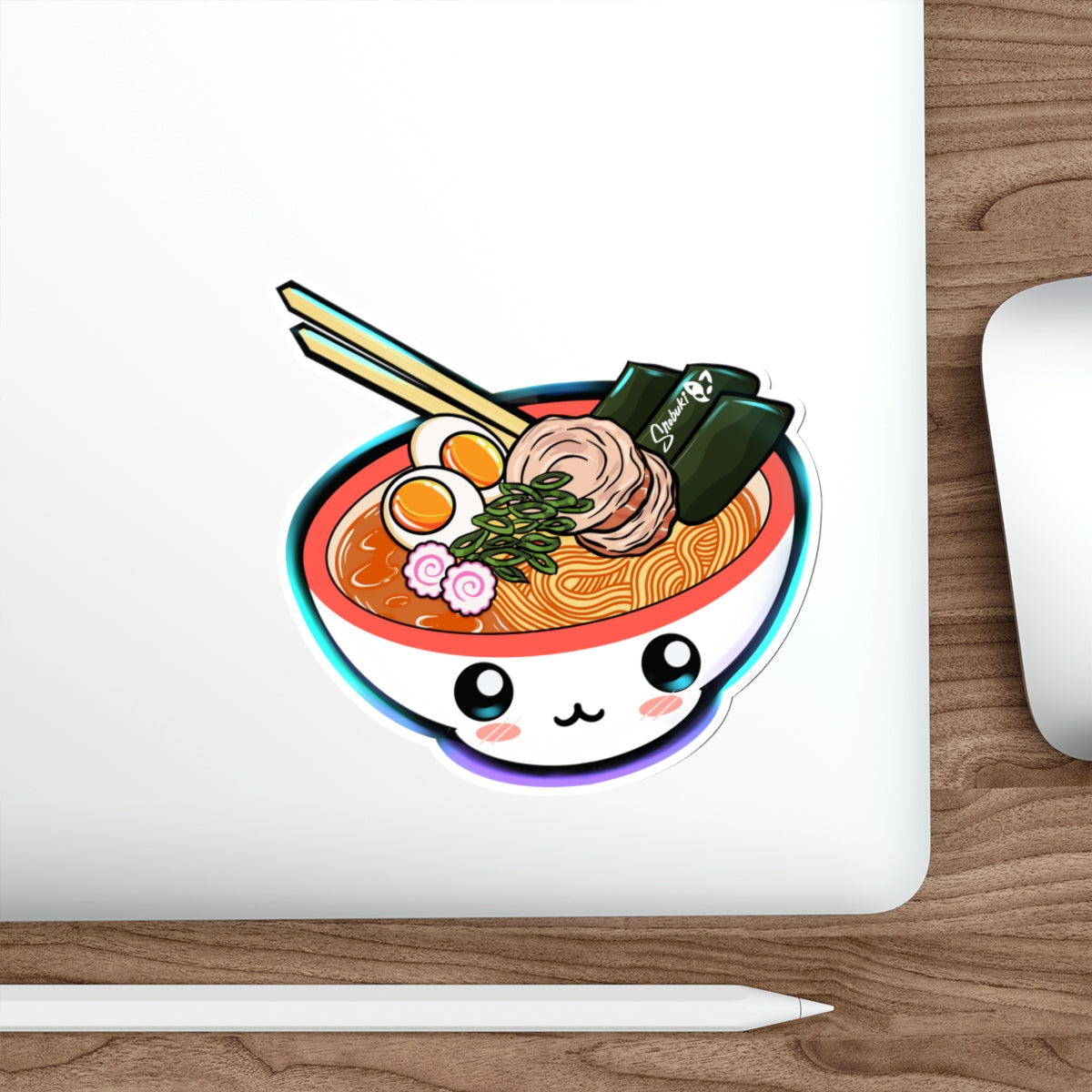 Spicy Tonkotsu Ramen Die-Cut Stickers