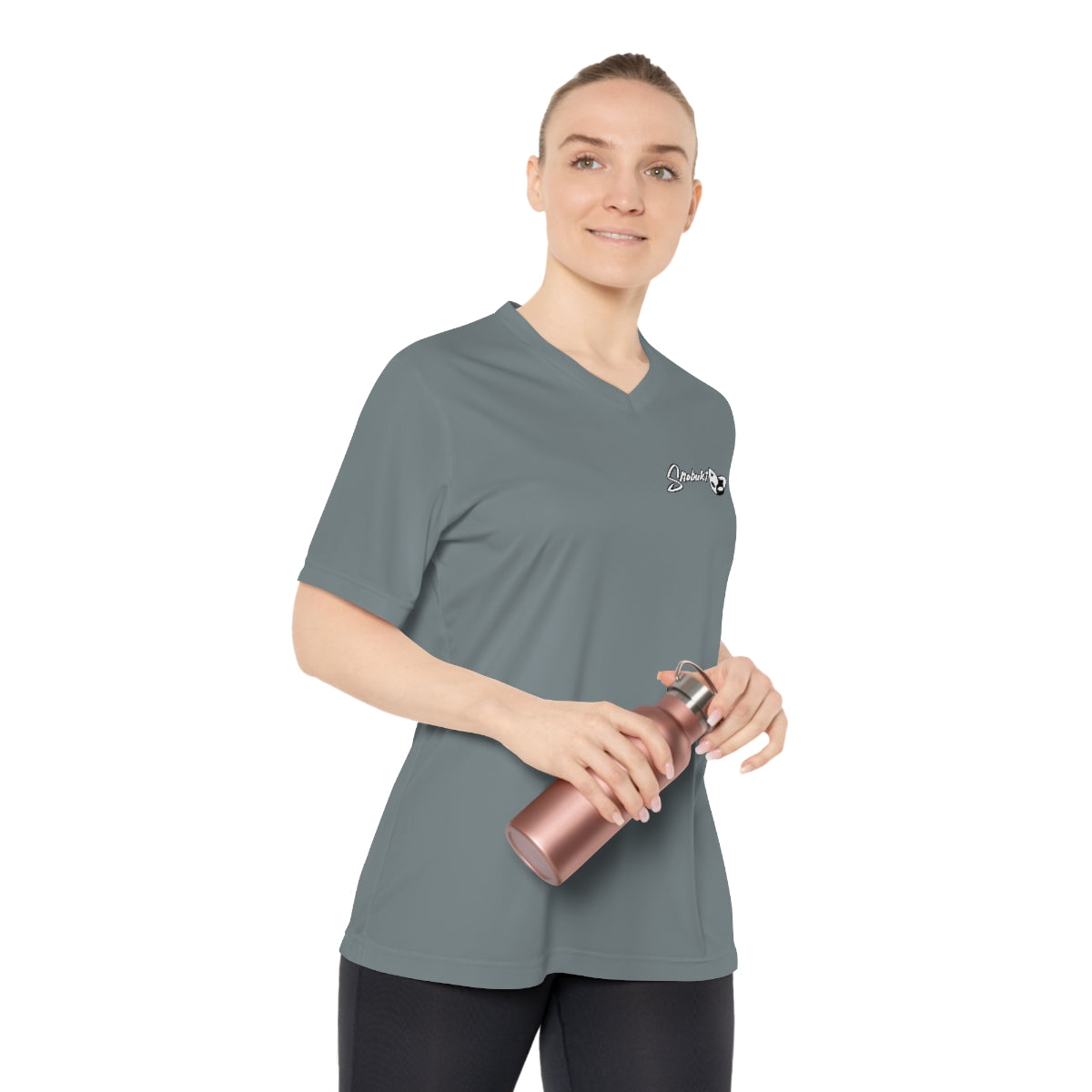 Snobuki  V-neck Performance T-Shirt - Woman’s