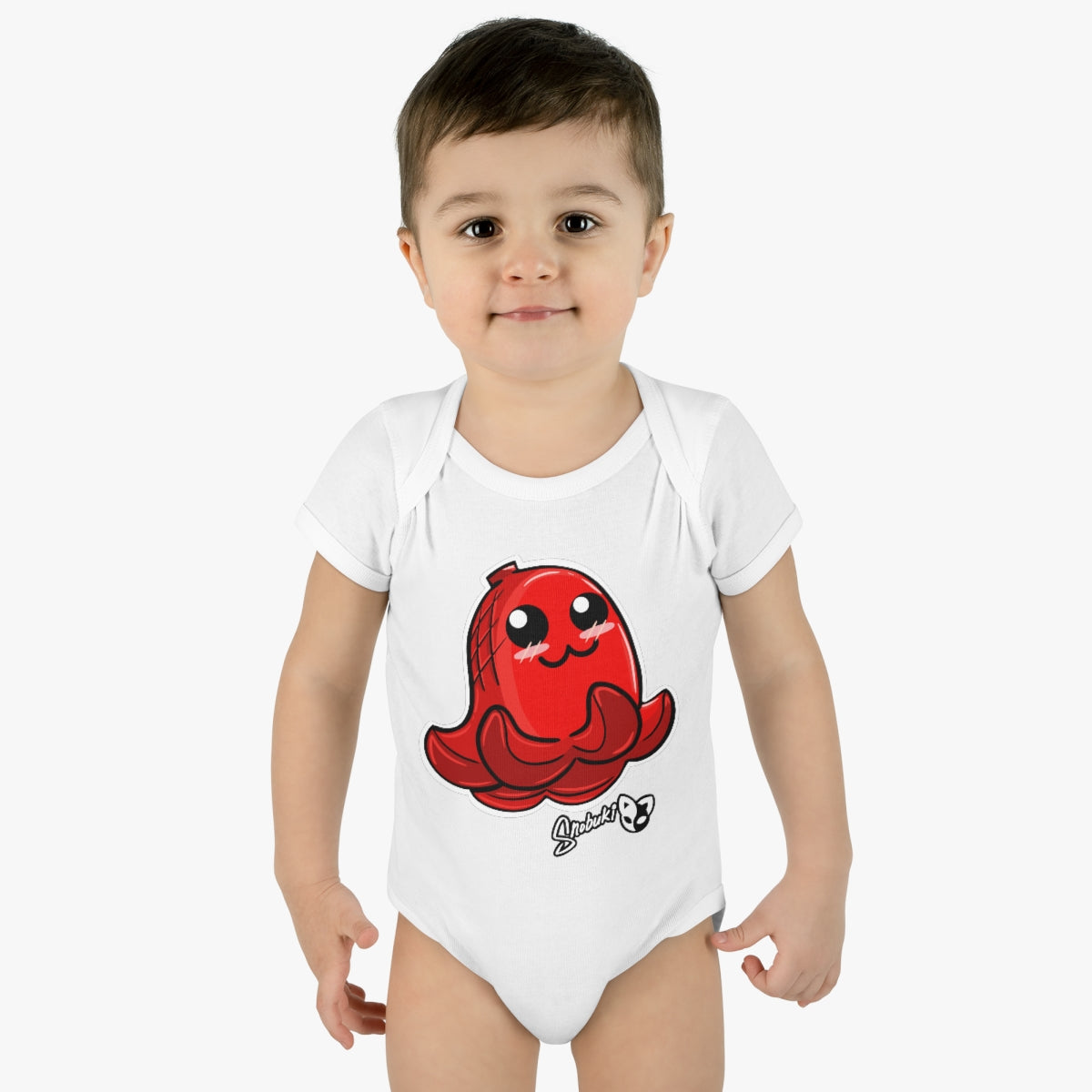 Octo-dog Infant Baby Rib Bodysuit