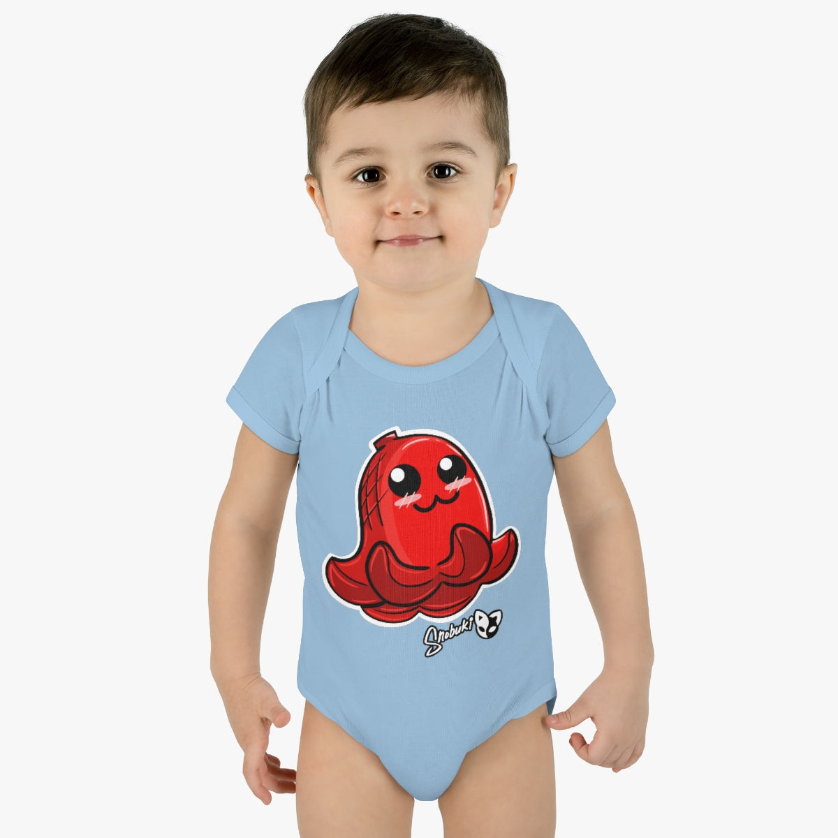 Octo-dog Infant Baby Rib Bodysuit