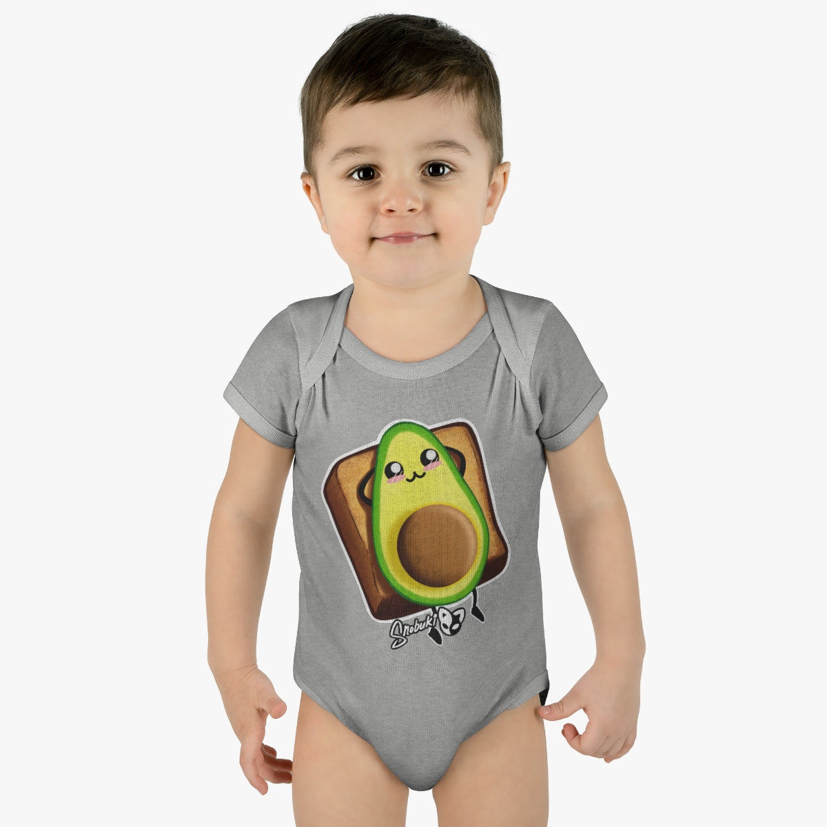 Avocado Toast Infant Baby Rib Bodysuit